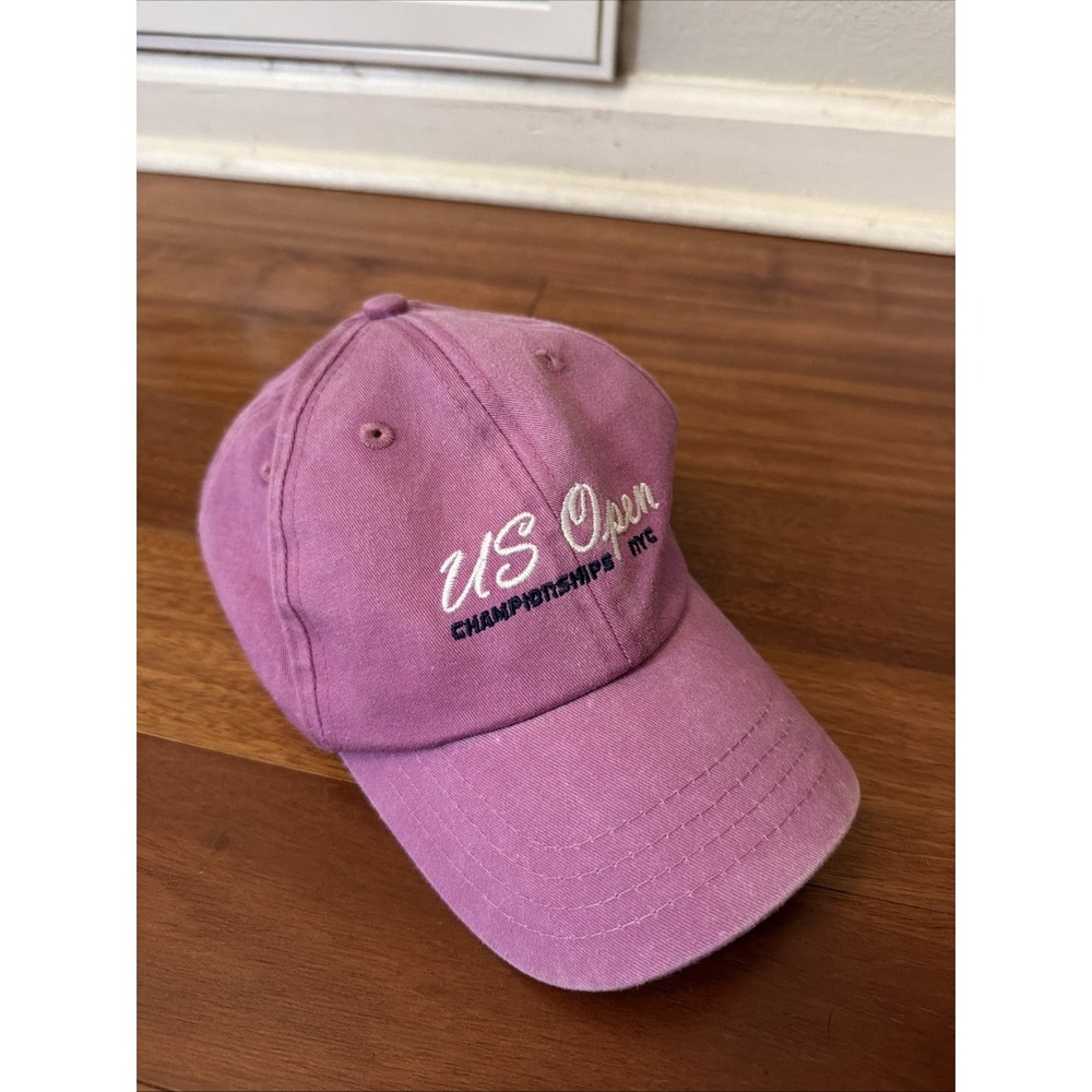 US Open Championships NYC Girs Pink Cap Fits 5-12 Years
